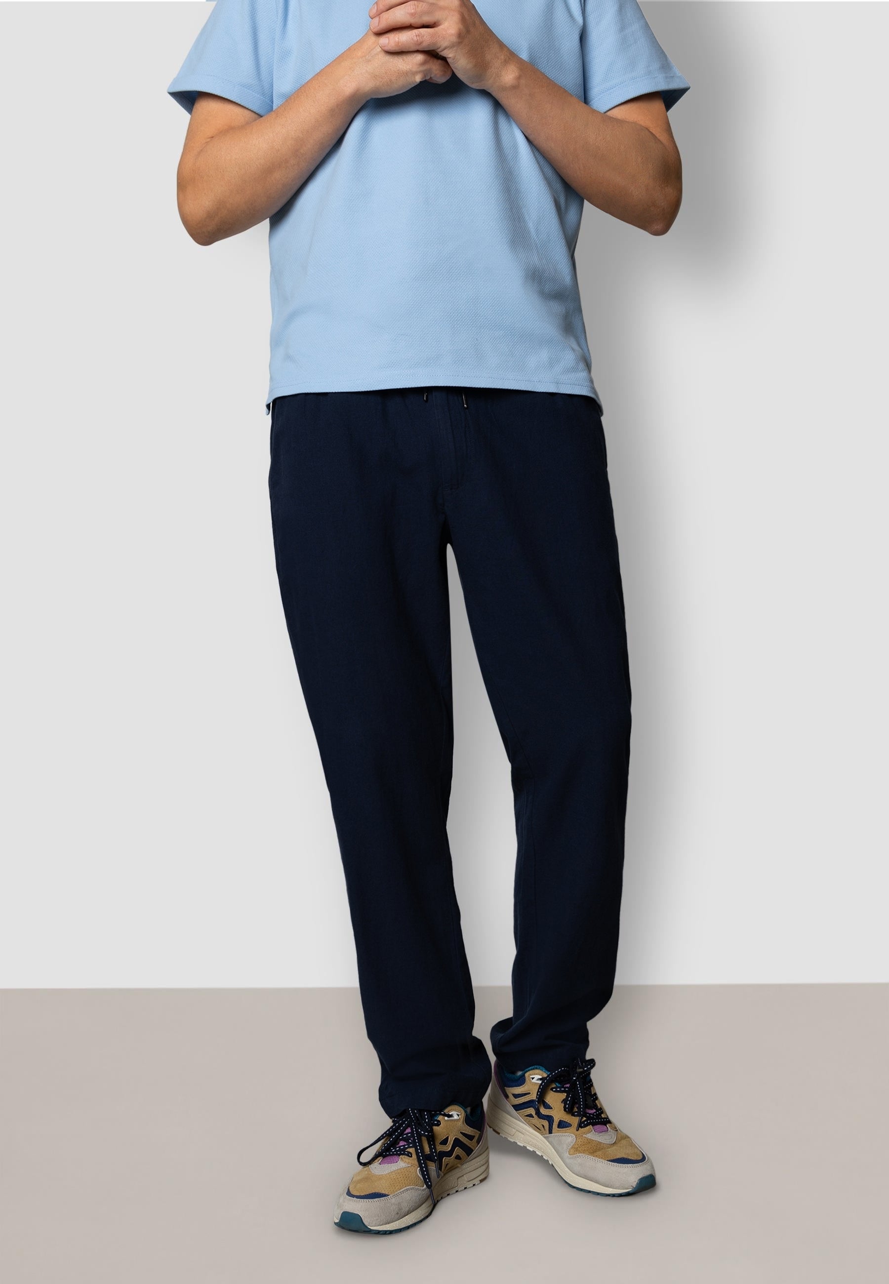 clean-cut-copenhagen-barcelona-leinenhose-navy-l image 2