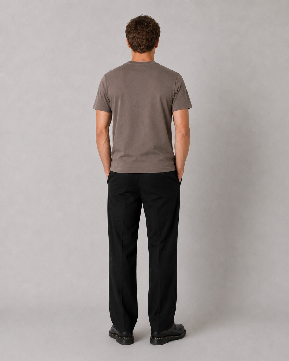 clean-cut-copenhagen-patrick-organic-t-shirt-brindle-beige-bio image 4