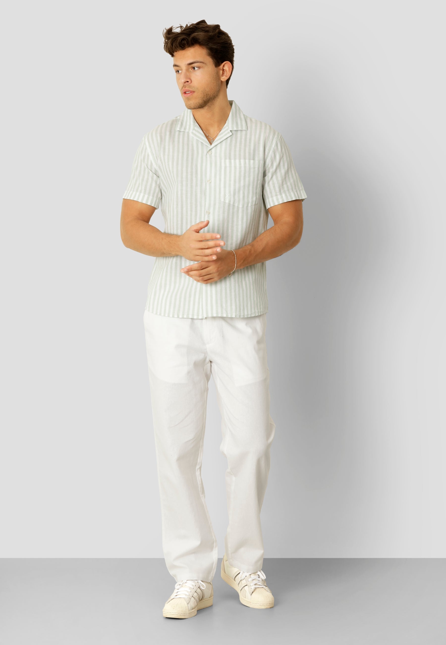 clean-cut-copenhagen-giles-hemd-herren-mint-baumwolle-leinen image 3