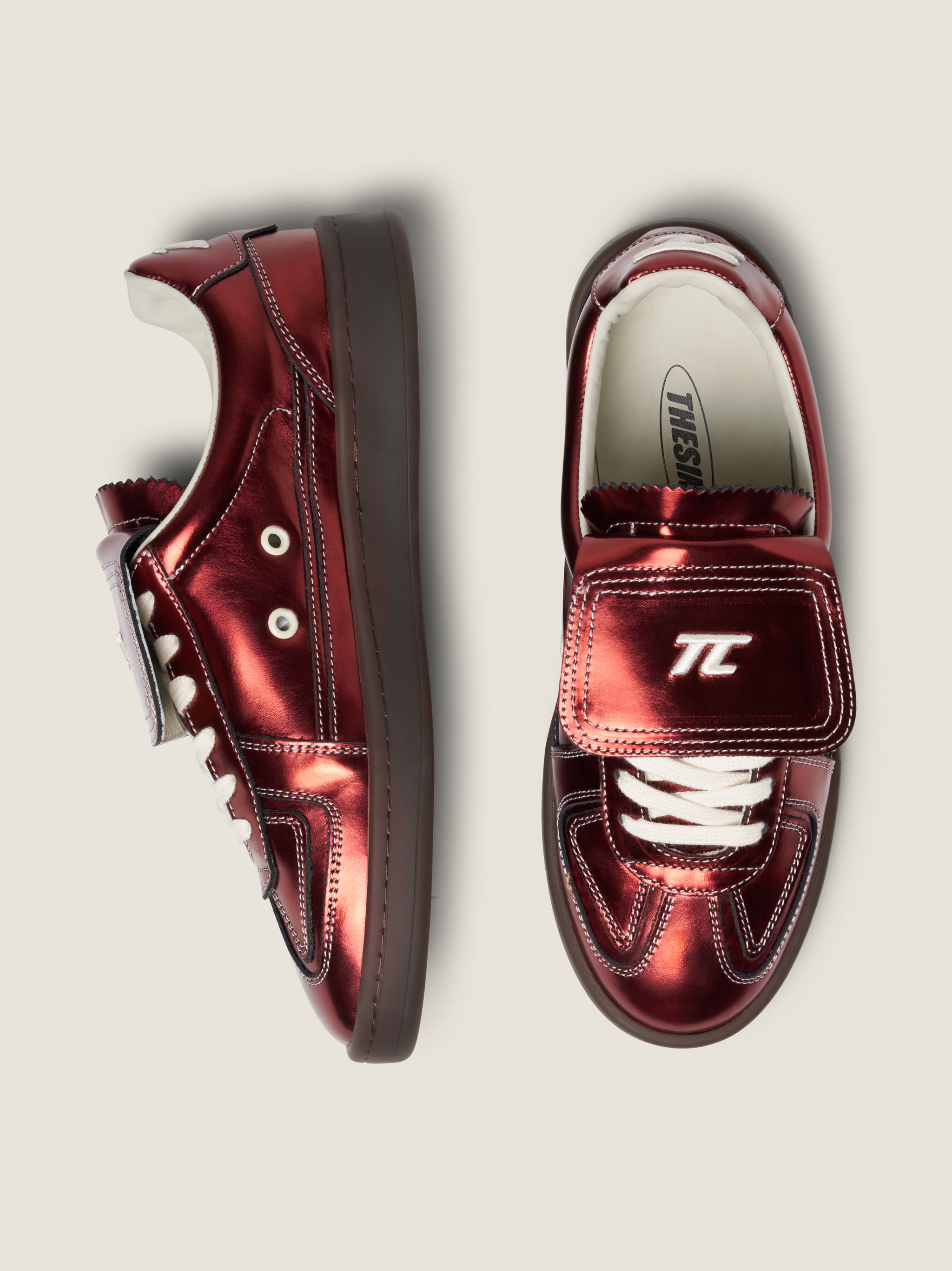 thesing-big-bang-sneaker-red-metallic-glanz image 6