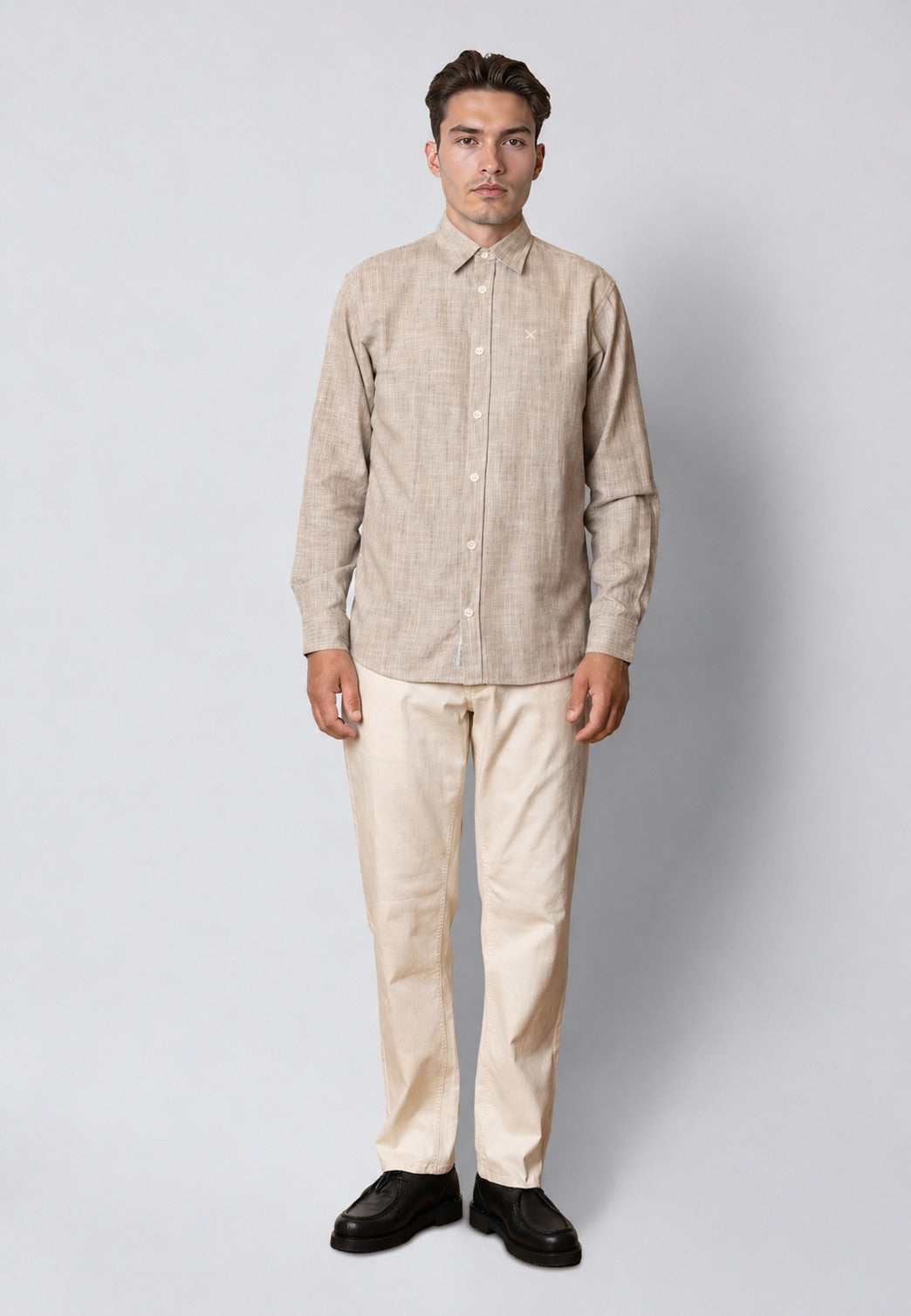 clean-cut-copenhagen-kelvin-striped-hemd-chinchilla-navy-baumwolle image 2