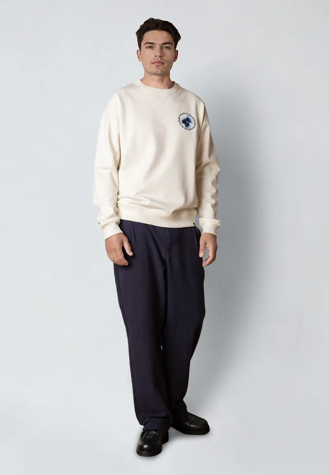 clean-cut-copenhagen-asa-sweatshirt-ecru-baumwolle-gr-s-xxl image 1