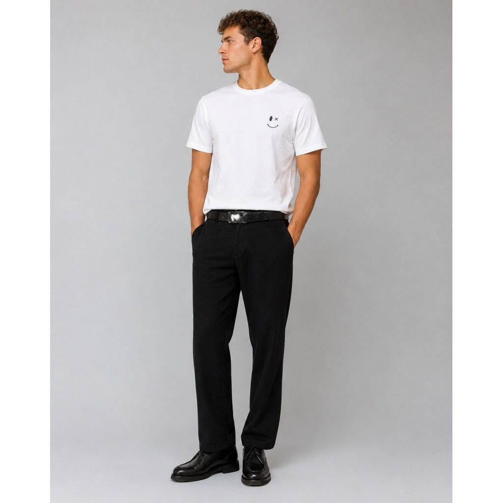 clean-cut-copenhagen-barcelona-flanell-hose-herren-schwarz-stretch image 3