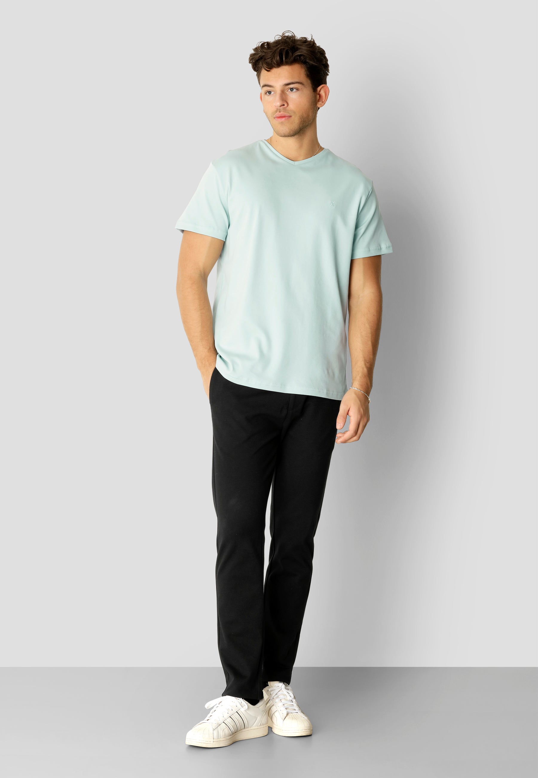 clean-cut-copenhagen-milano-jersey-stretch-hose-schwarz-regular image 2