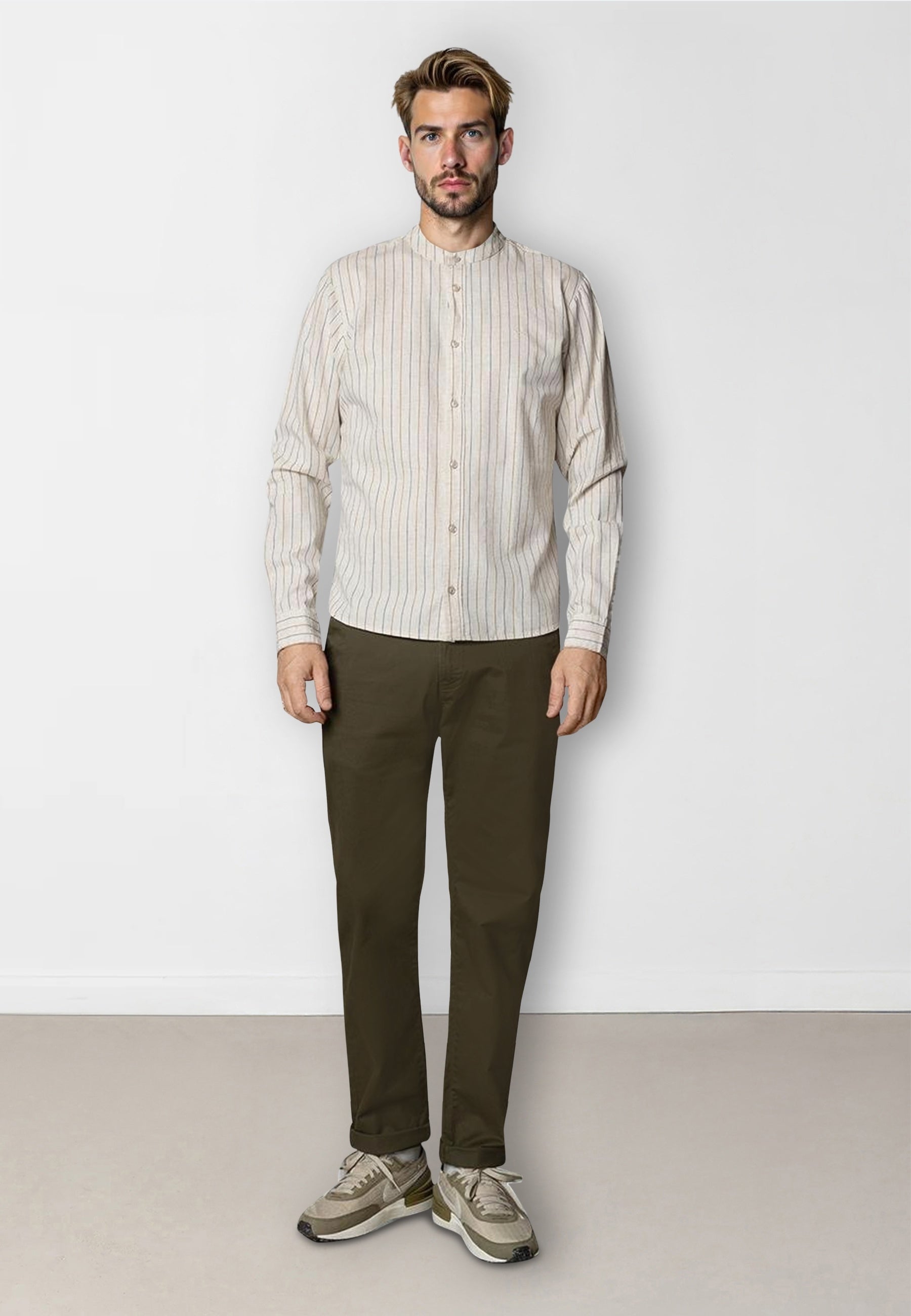 clean-cut-copenhagen-ran-leinenhemd-hellbeige-gestreift image 3