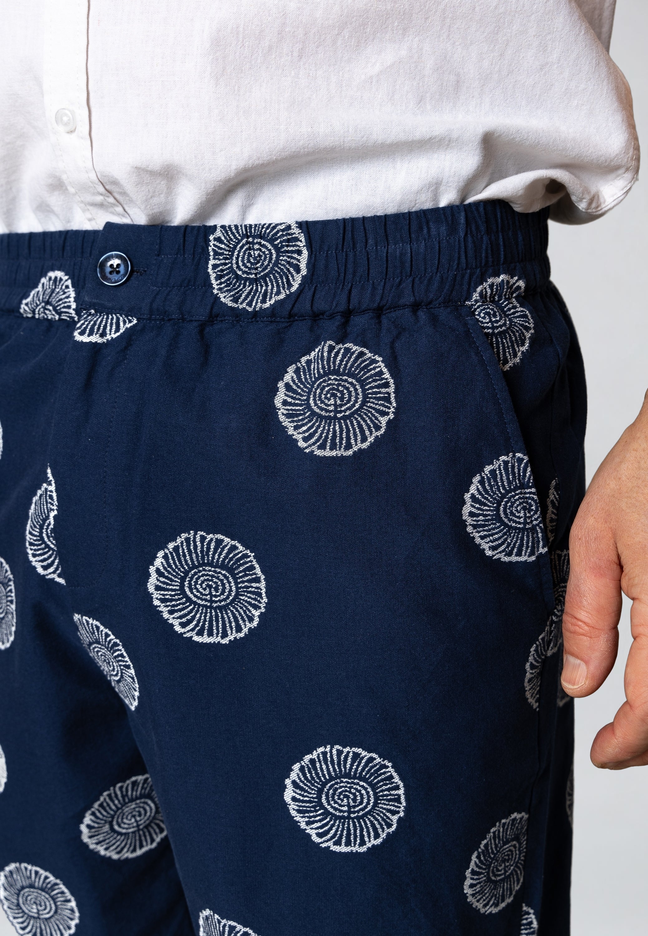 clean-cut-copenhagen-miller-shorts-navy-baumwolle-stickerei-m image 2