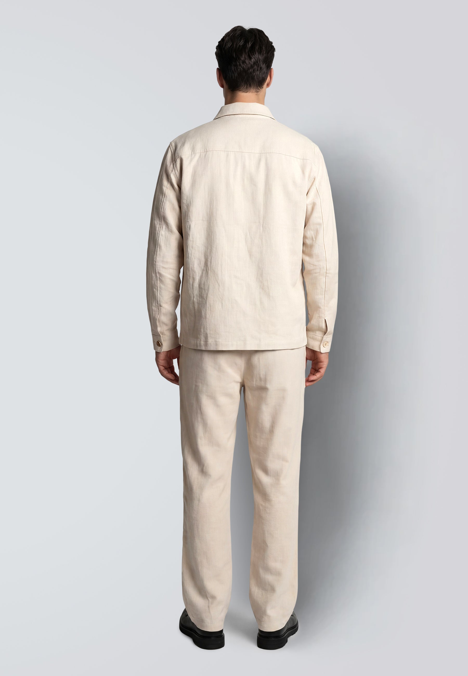 clean-cut-copenhagen-chester-jacke-herren-ecru-leinen image 4