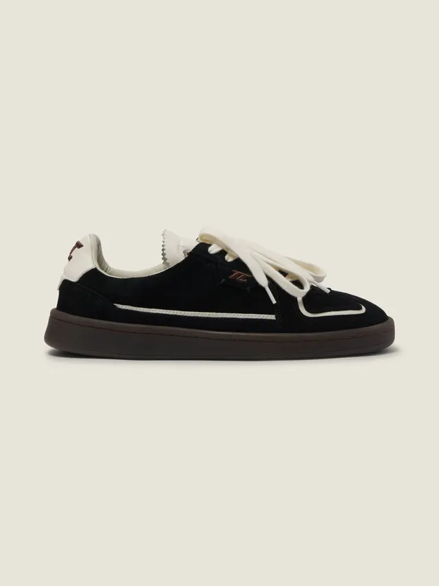thesing-big-bang-sneaker-black-velours-leder image 1