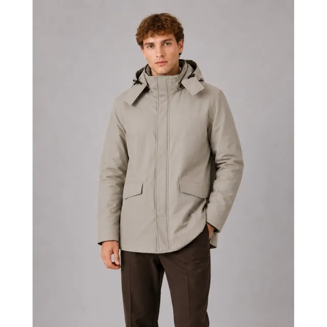 clean-cut-copenhagen-johan-parka-herren-brindle-beige-3000mm image 1
