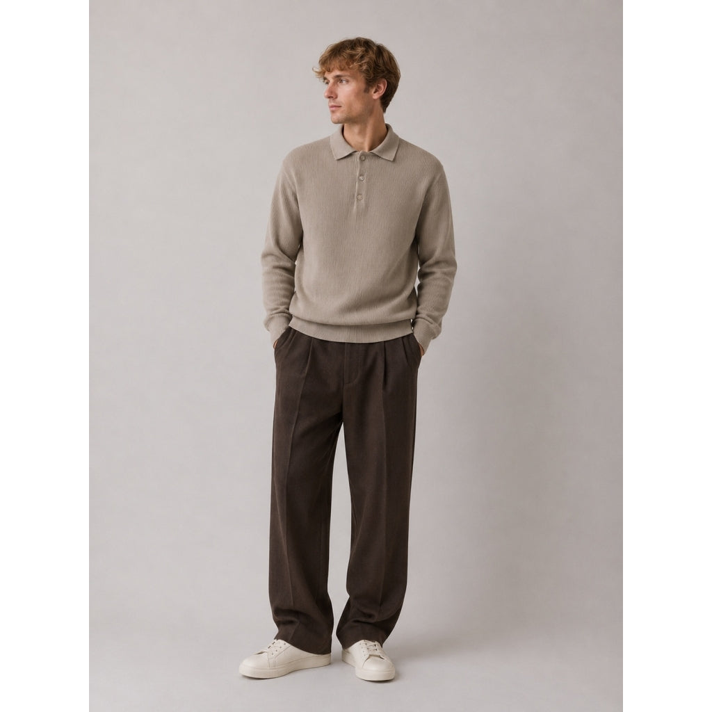clean-cut-copenhagen-florence-stretch-hose-dunkelbraun-herren image 2