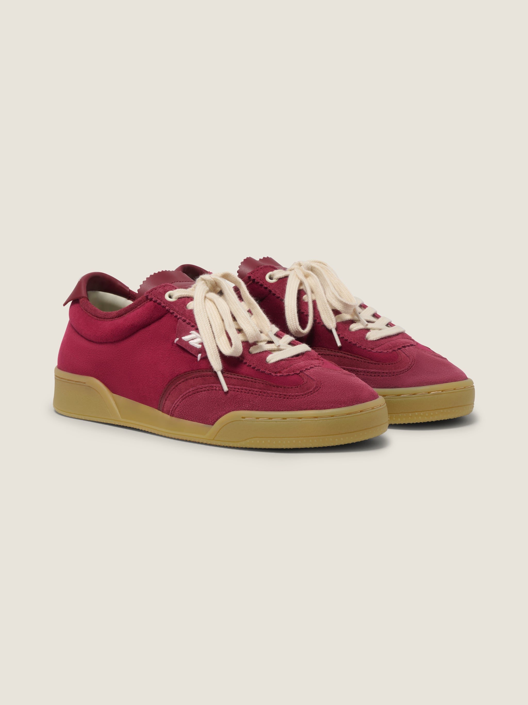 thesing-katana-sneaker-bordeaux-samt image 2