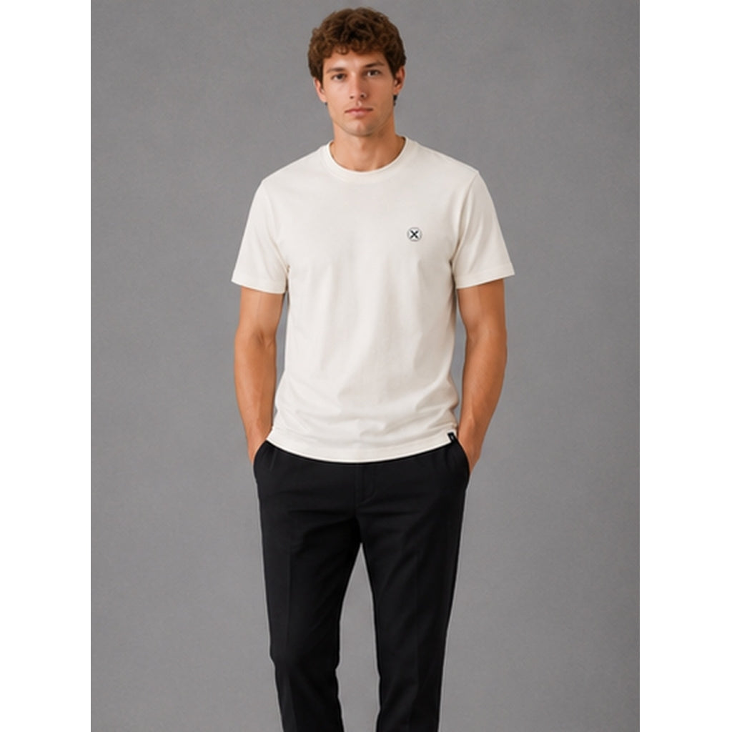 clean-cut-copenhagen-x-organic-t-shirt-ecru-bio-baumwolle image 3