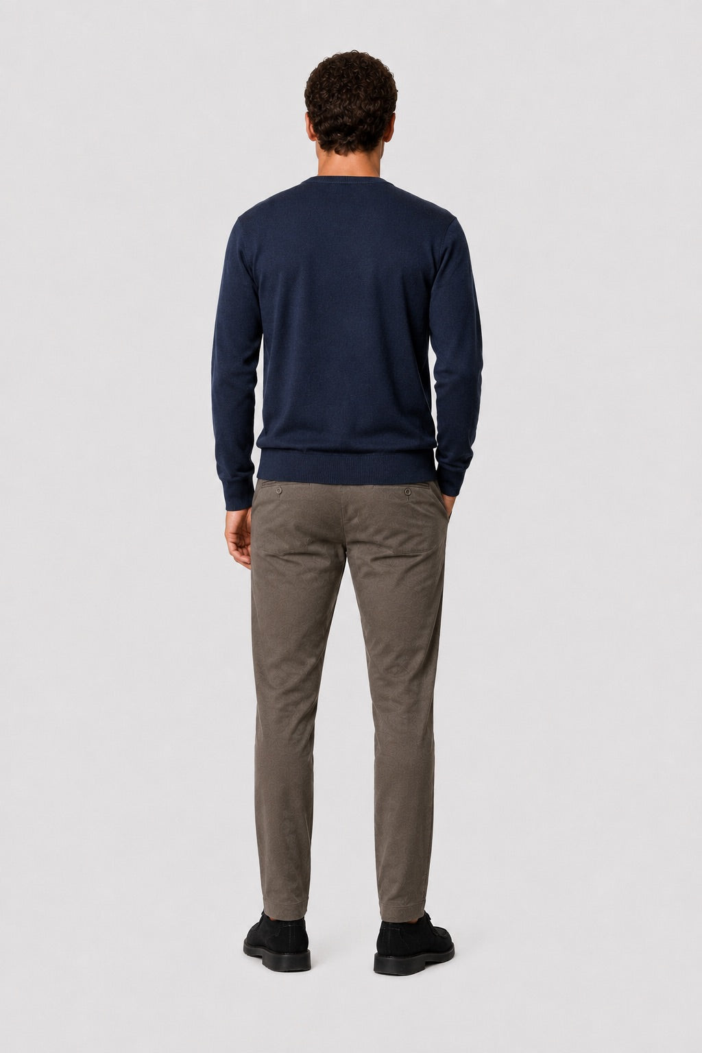 clean-cut-copenhagen-merino-crewneck-strickpullover-navy image 4