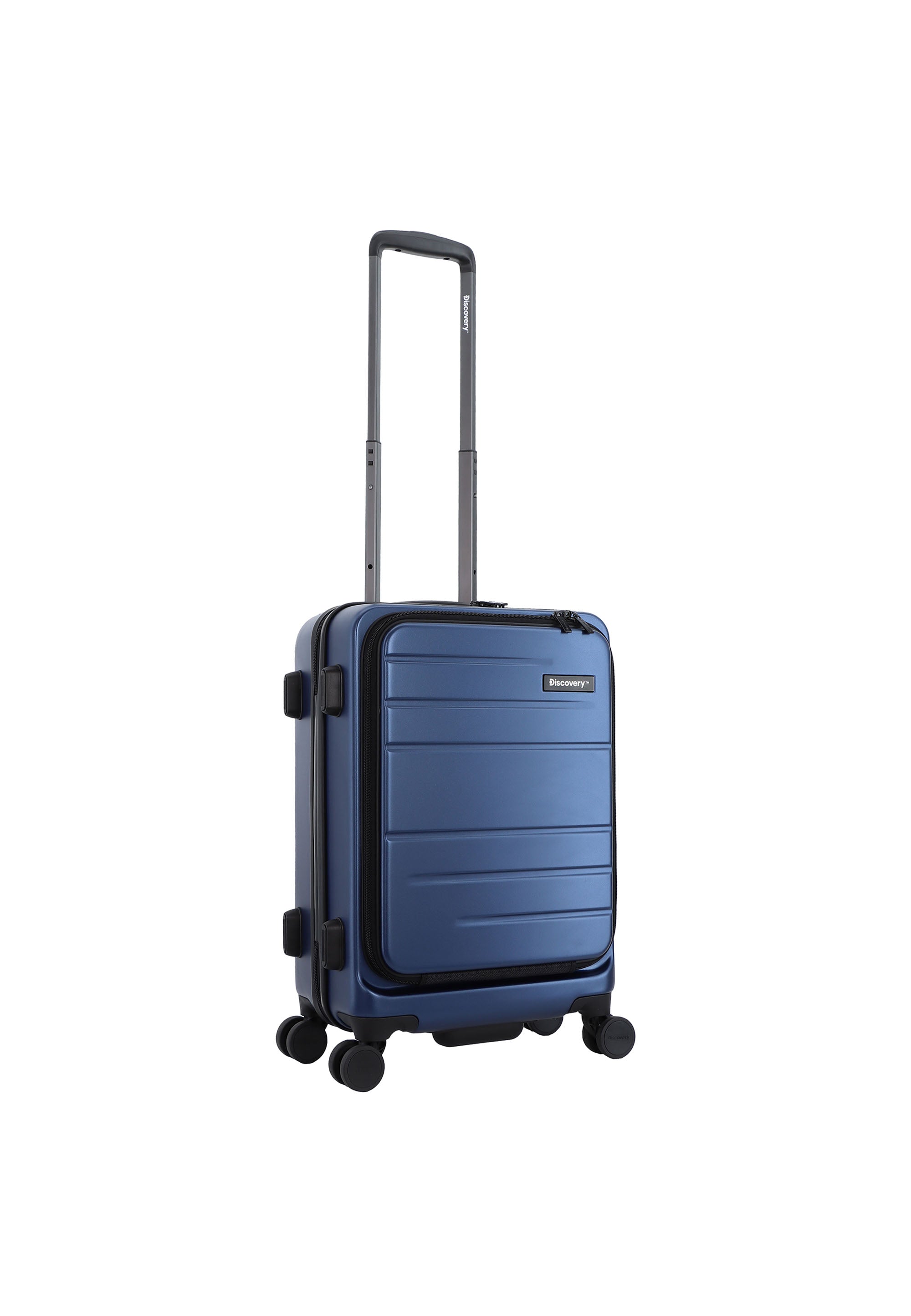 discovery-patrol-hartschalenkoffer-handgep-ck-s-blau-front-ffnung image 6