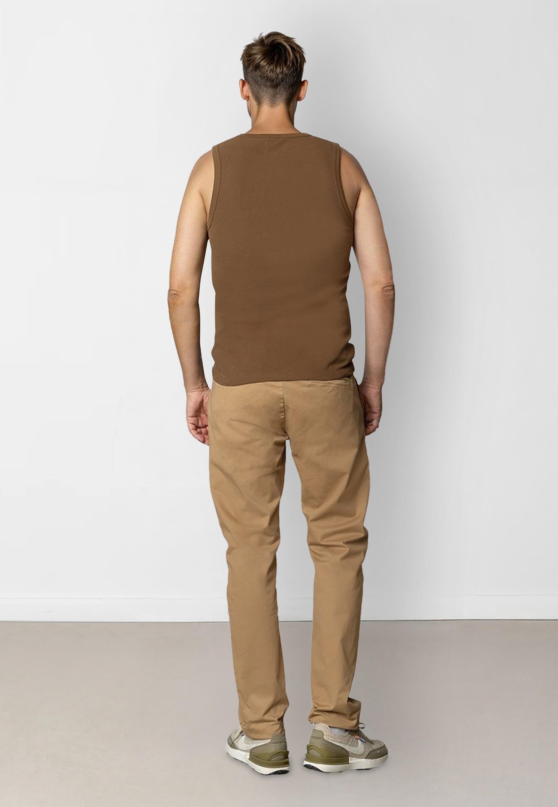 clean-cut-copenhagen-duke-tank-top-brown-baumwolle image 4