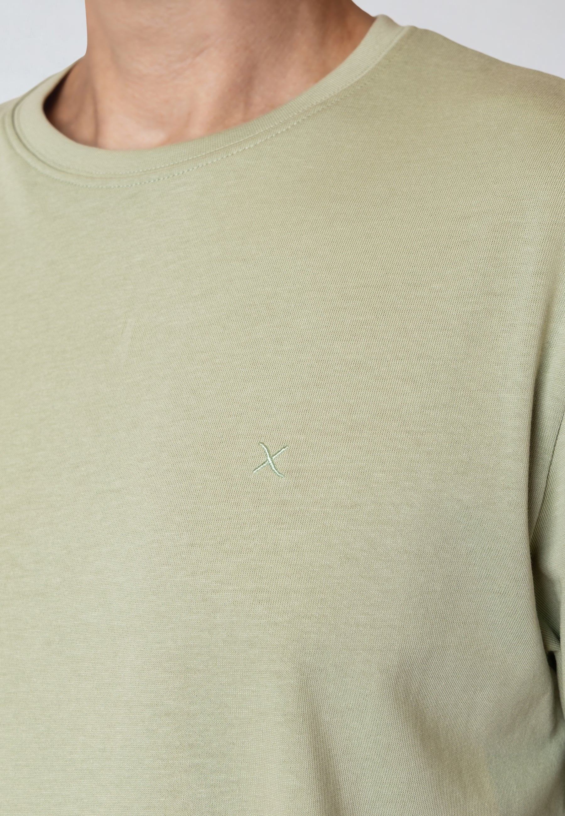 clean-cut-copenhagen-stable-t-shirt-desert-sage-100-baumwolle image 3