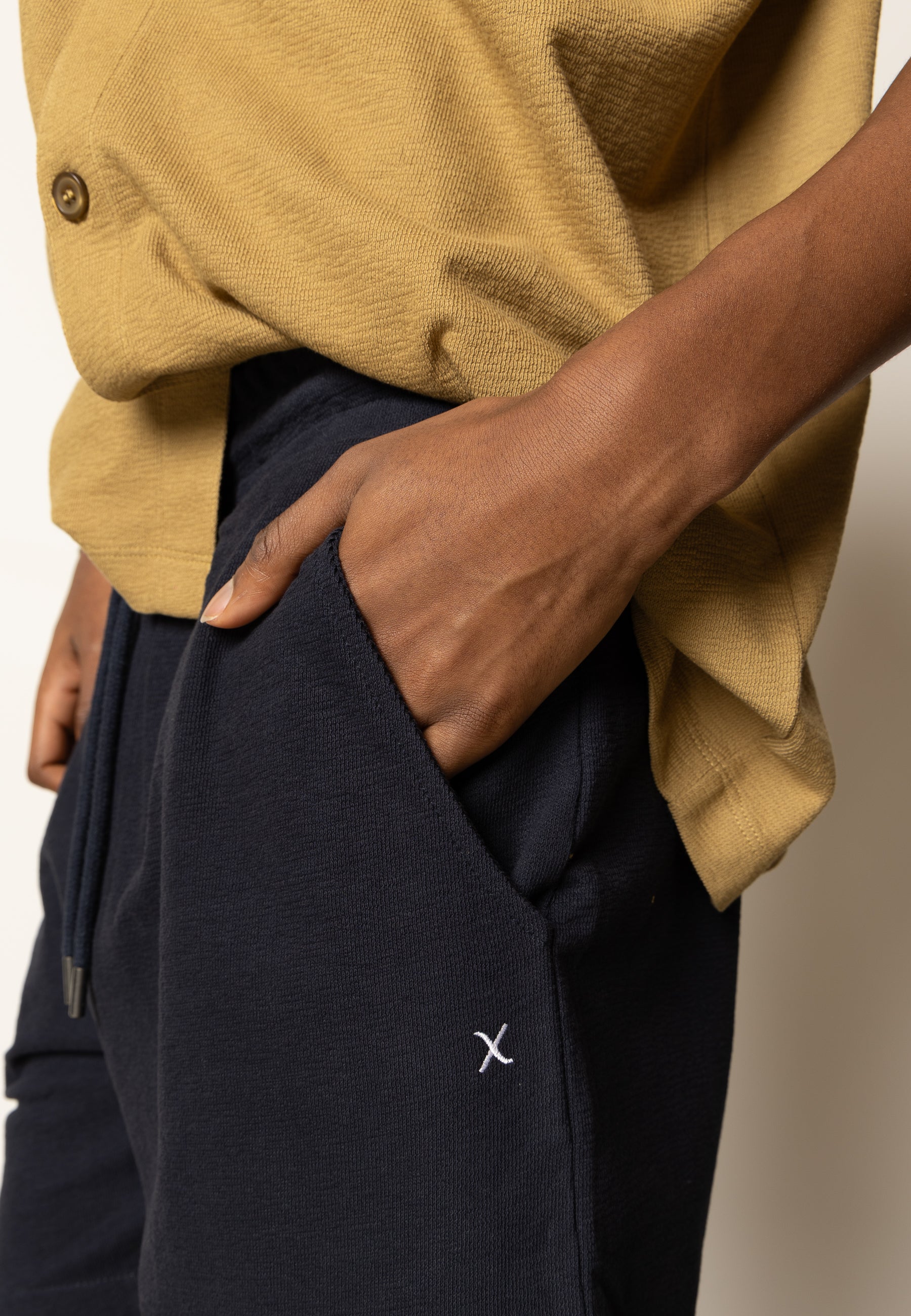 clean-cut-copenhagen-calton-shorts-herren-navy-baumwolle image 4