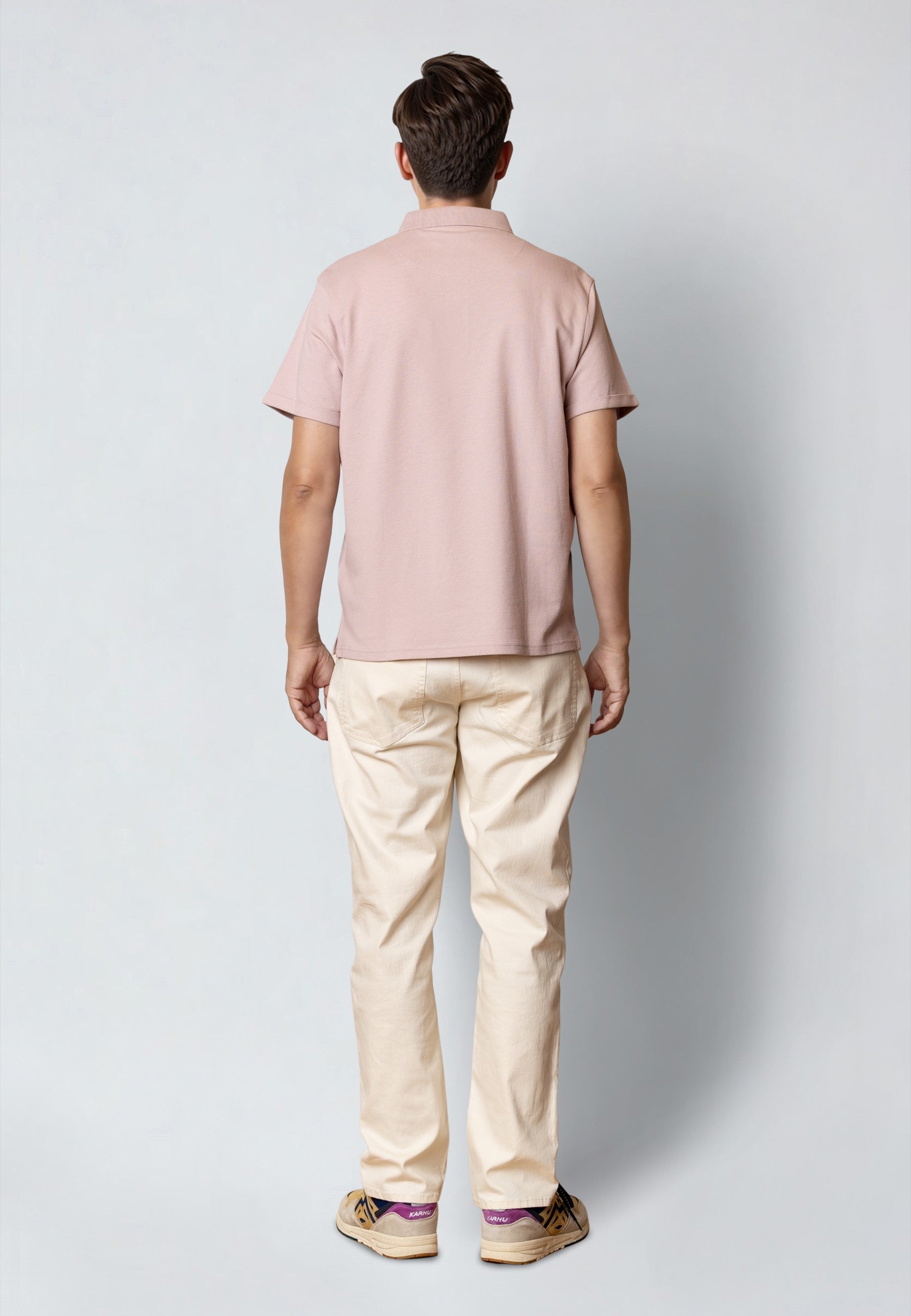 clean-cut-copenhagen-silkeborg-stretch-polo-violet-ice image 4