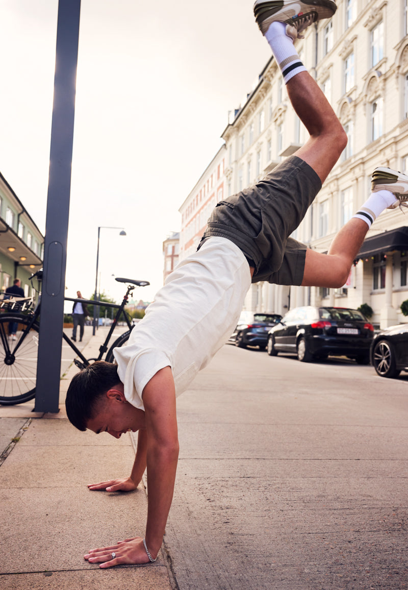 clean-cut-copenhagen-barcelona-shorts-dusty-green image 8