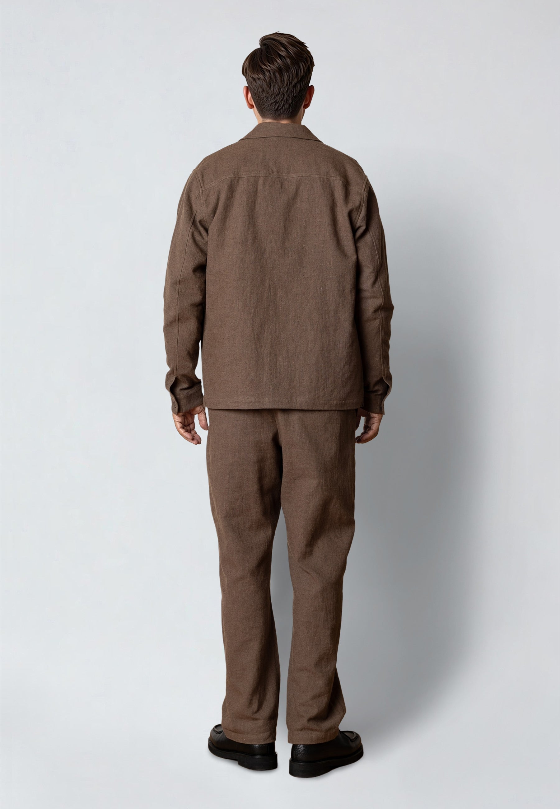 clean-cut-copenhagen-chester-overshirt-shitake-leinen image 4
