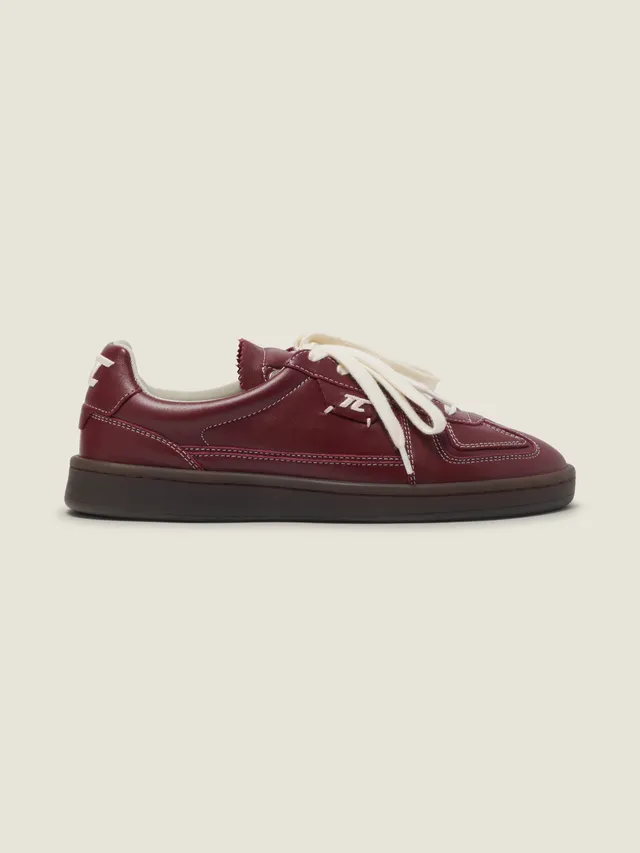 thesing-big-bang-sneaker-bordeaux-matt-leder-gummisohle image 1
