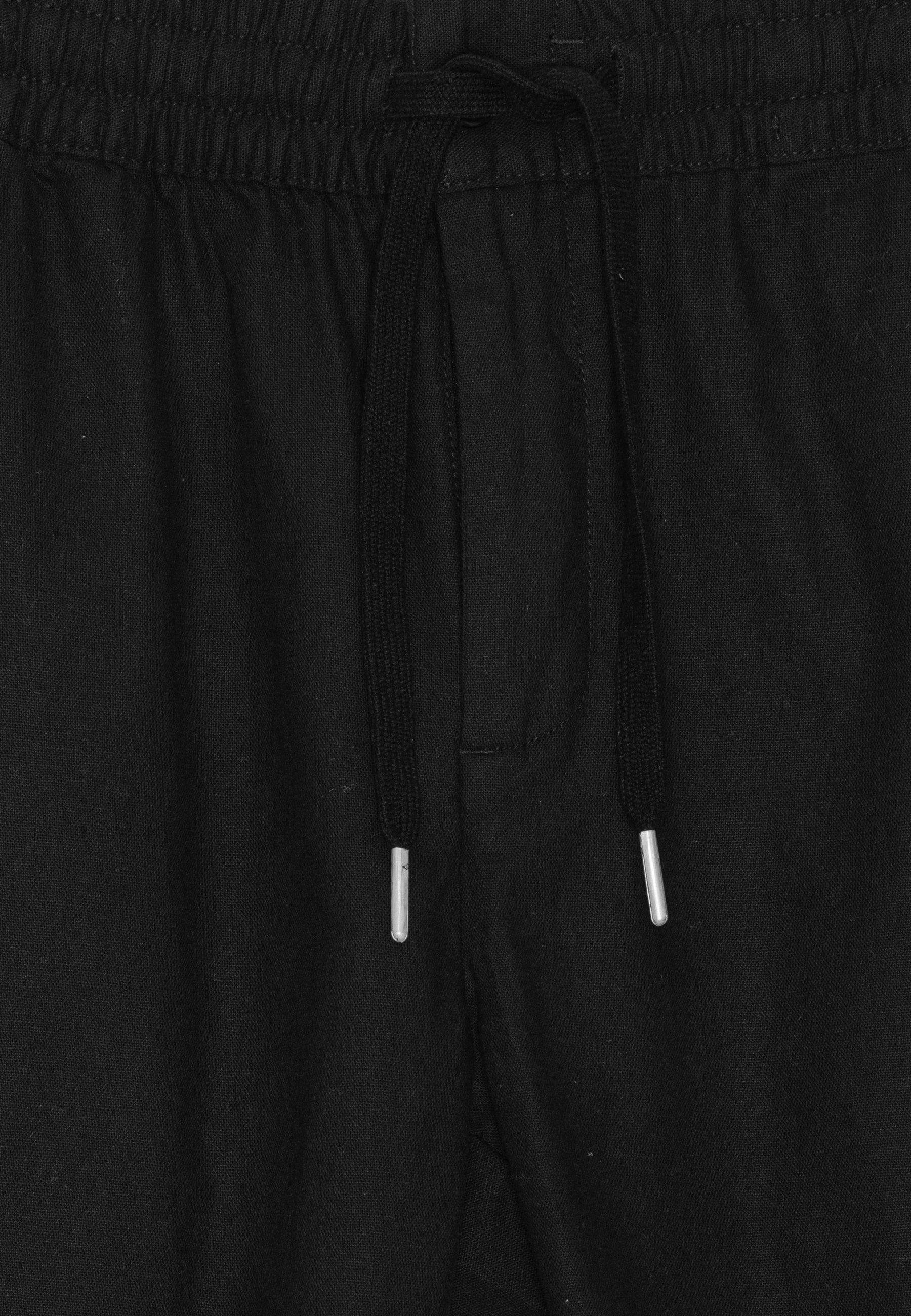 clean-cut-copenhagen-barcelona-leinen-shorts-schwarz image 5