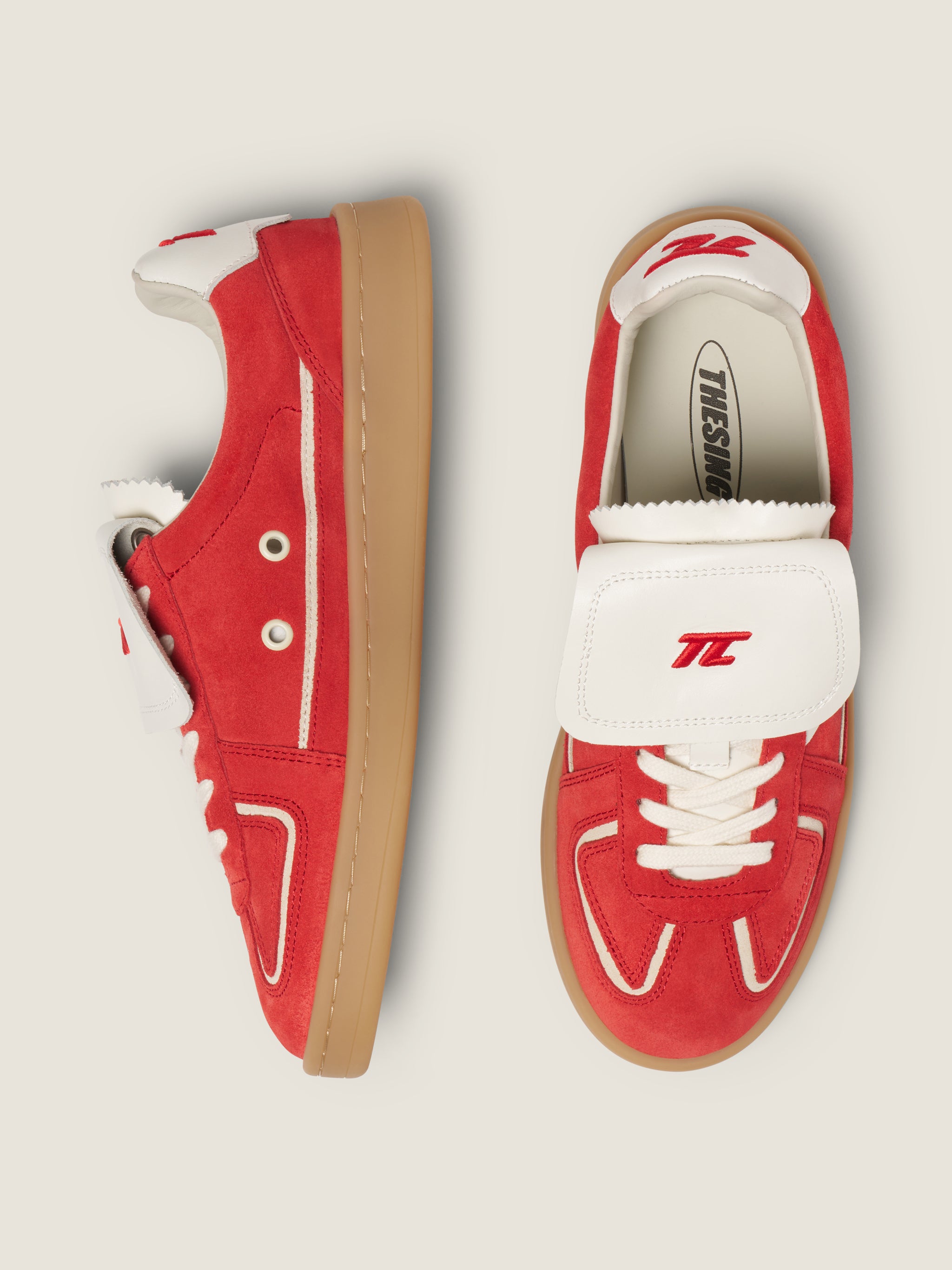 thesing-big-bang-red-velours-sneaker-rot-velours image 5