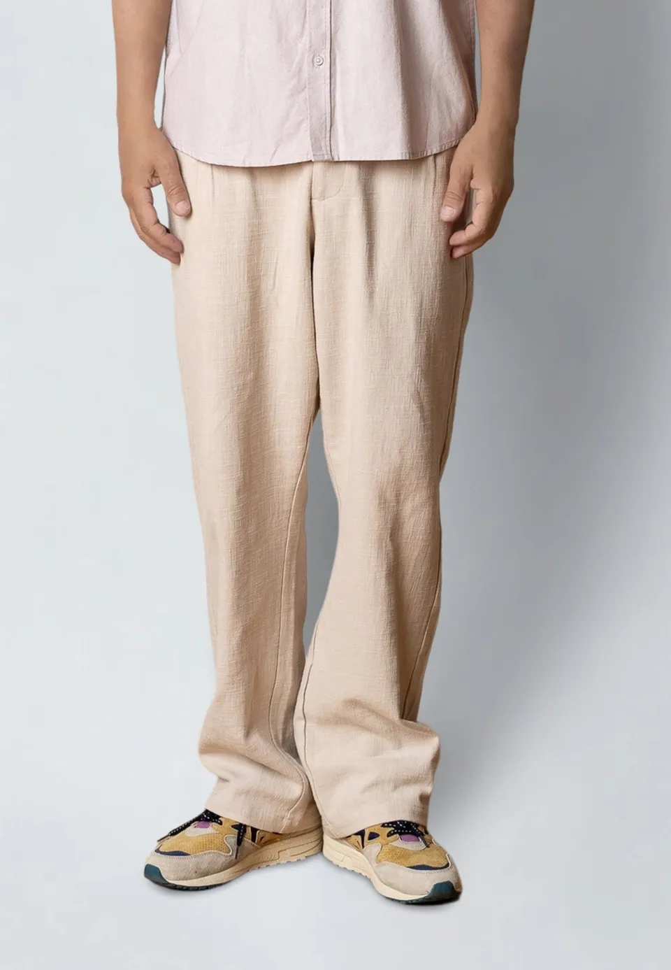 clean-cut-copenhagen-florence-hose-ecru-leinenmix image 1