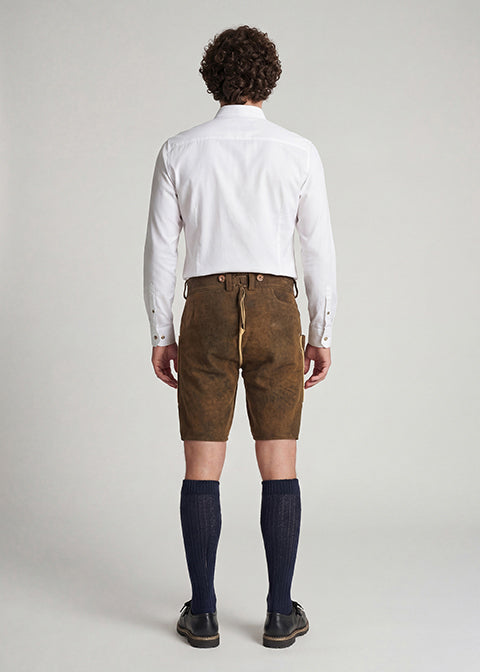 beckert-lederhosen-friesach-hirschlederhose-kastanie-latz image 3