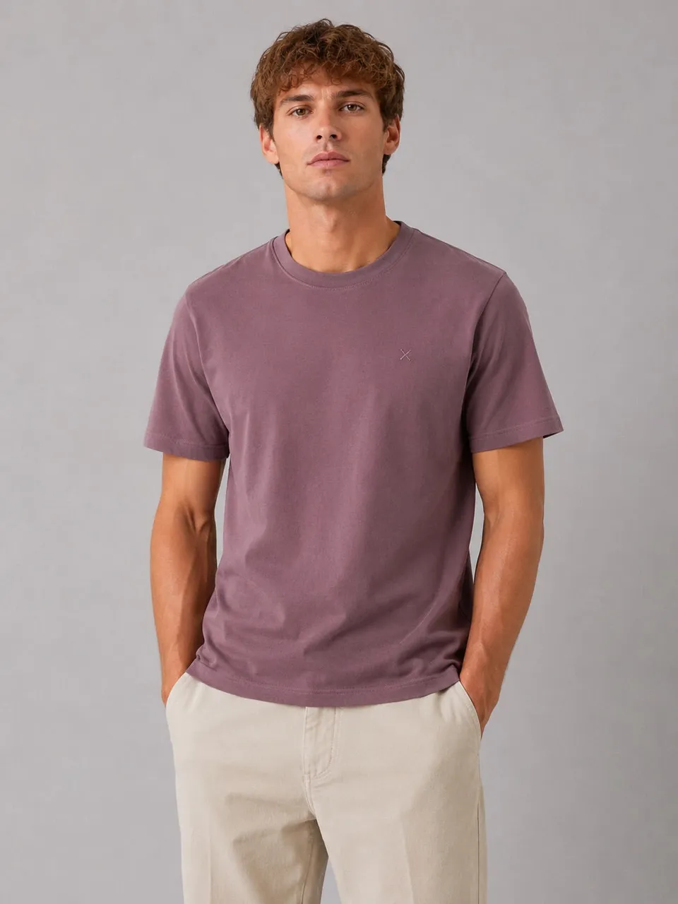 clean-cut-copenhagen-stable-herren-t-shirt-huckleberry-baumwolle image 1
