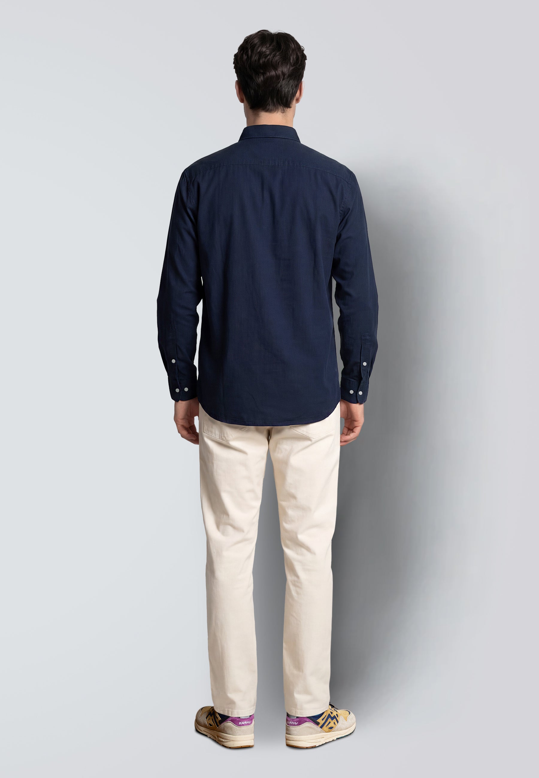 clean-cut-copenhagen-luca-leinenhemd-navy-herren image 6