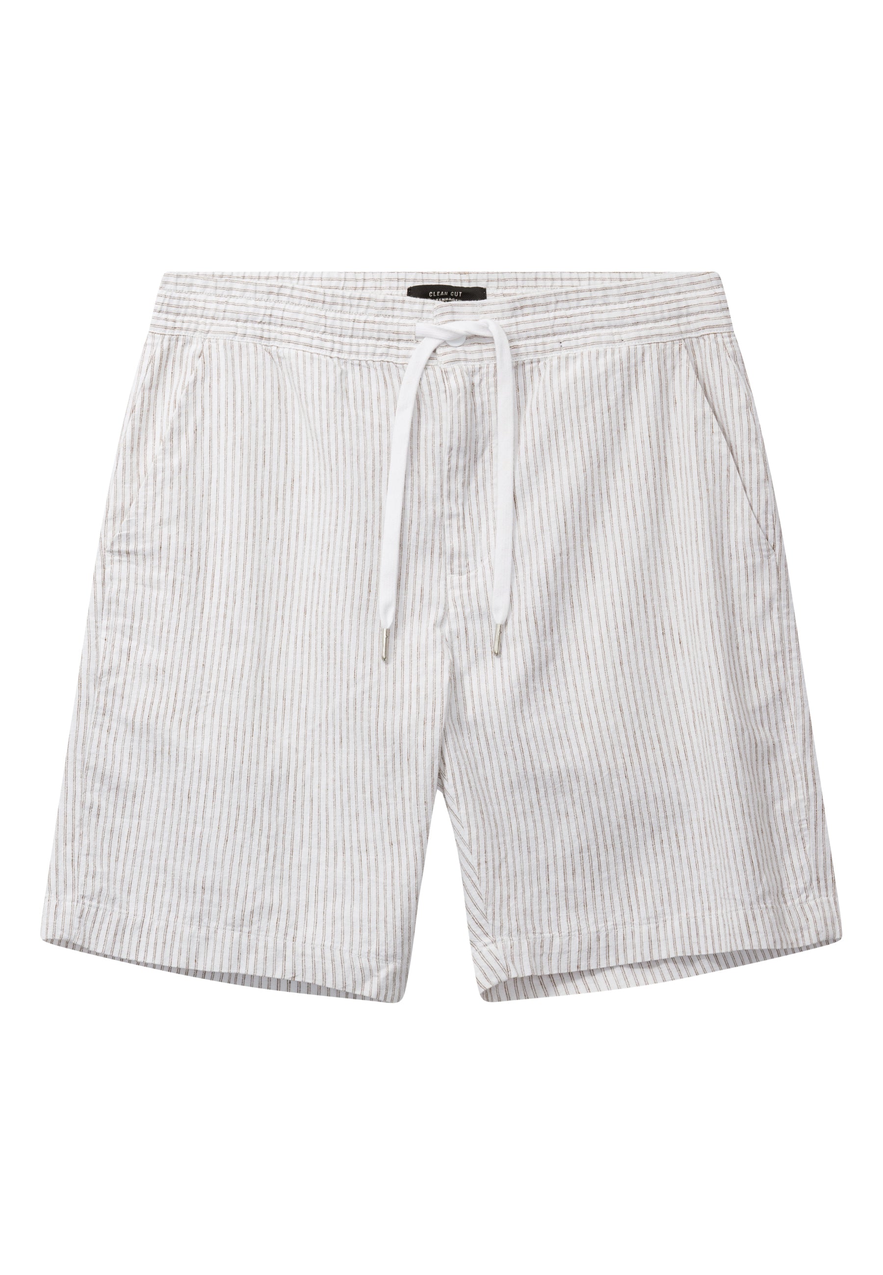 clean-cut-copenhagen-barcelona-leinen-shorts-white-shitake image 1