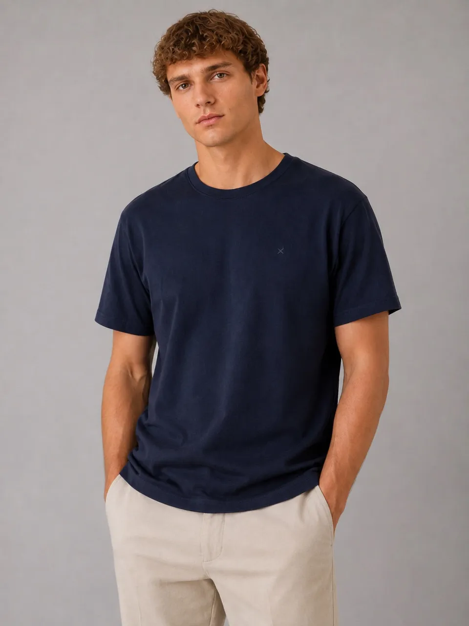 clean-cut-copenhagen-stable-t-shirt-herren-navy-100-baumwolle image 1