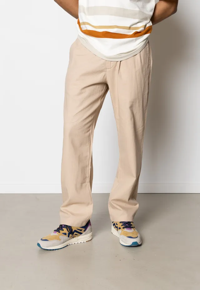 clean-cut-copenhagen-barcelona-hose-herren-khaki-leinen-s image 1