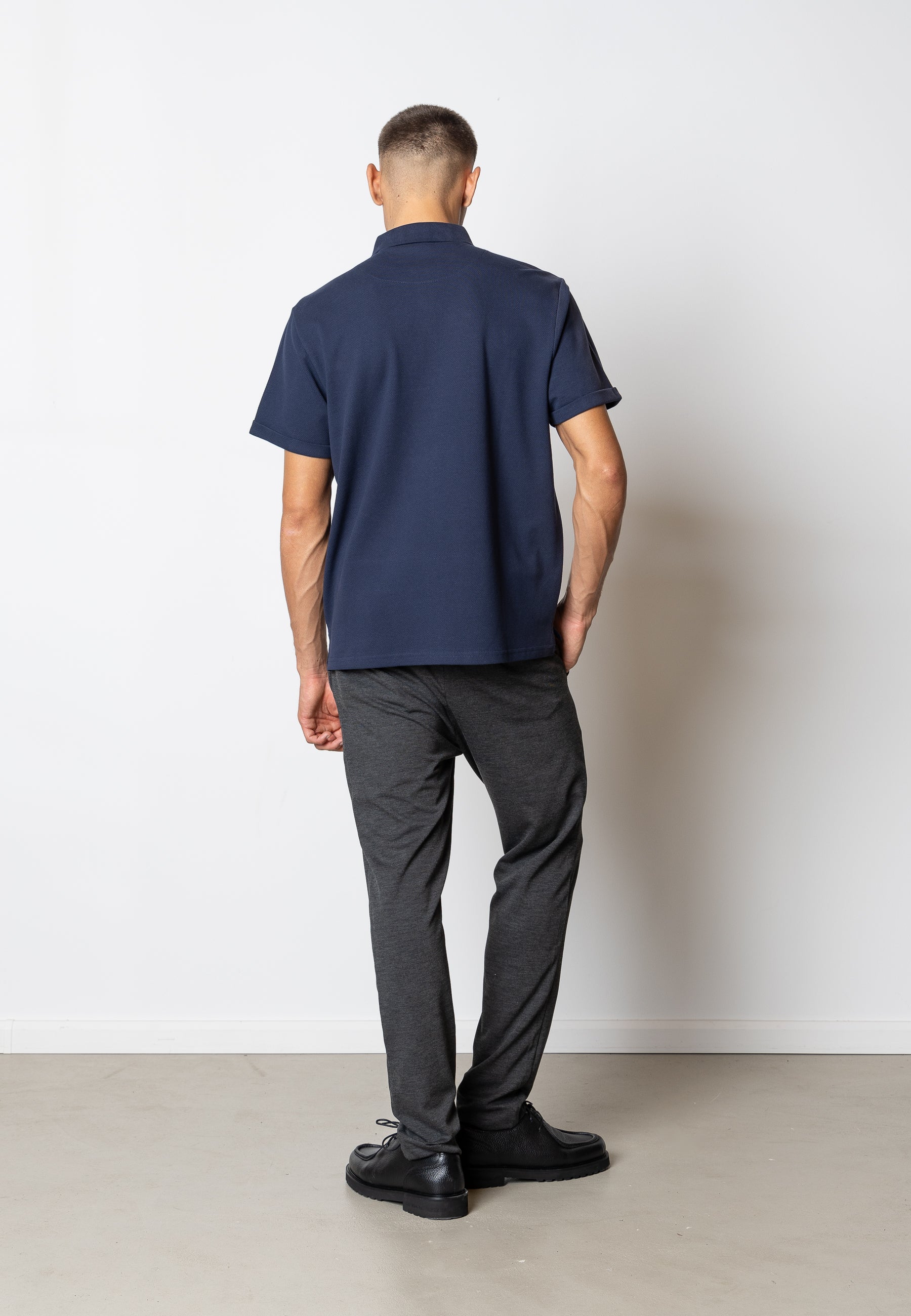 clean-cut-copenhagen-silkeborg-polo-navy-baumwolle image 4