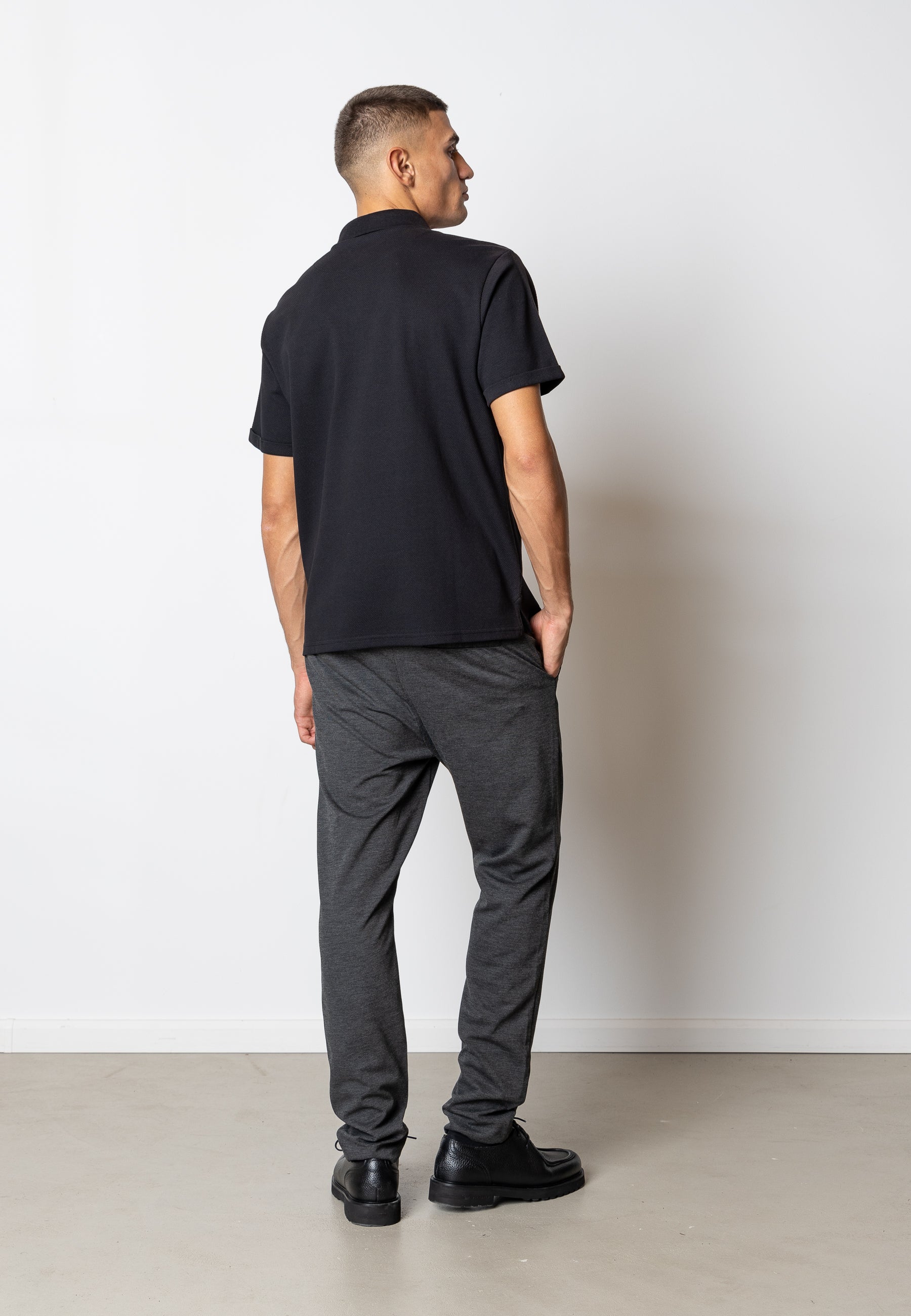 clean-cut-copenhagen-silkeborg-polo-herren-schwarz image 4