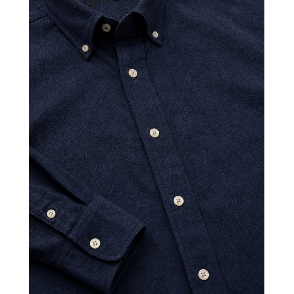 clean-cut-copenhagen-eske-flanellhemd-herren-navy-baumwolle image 2