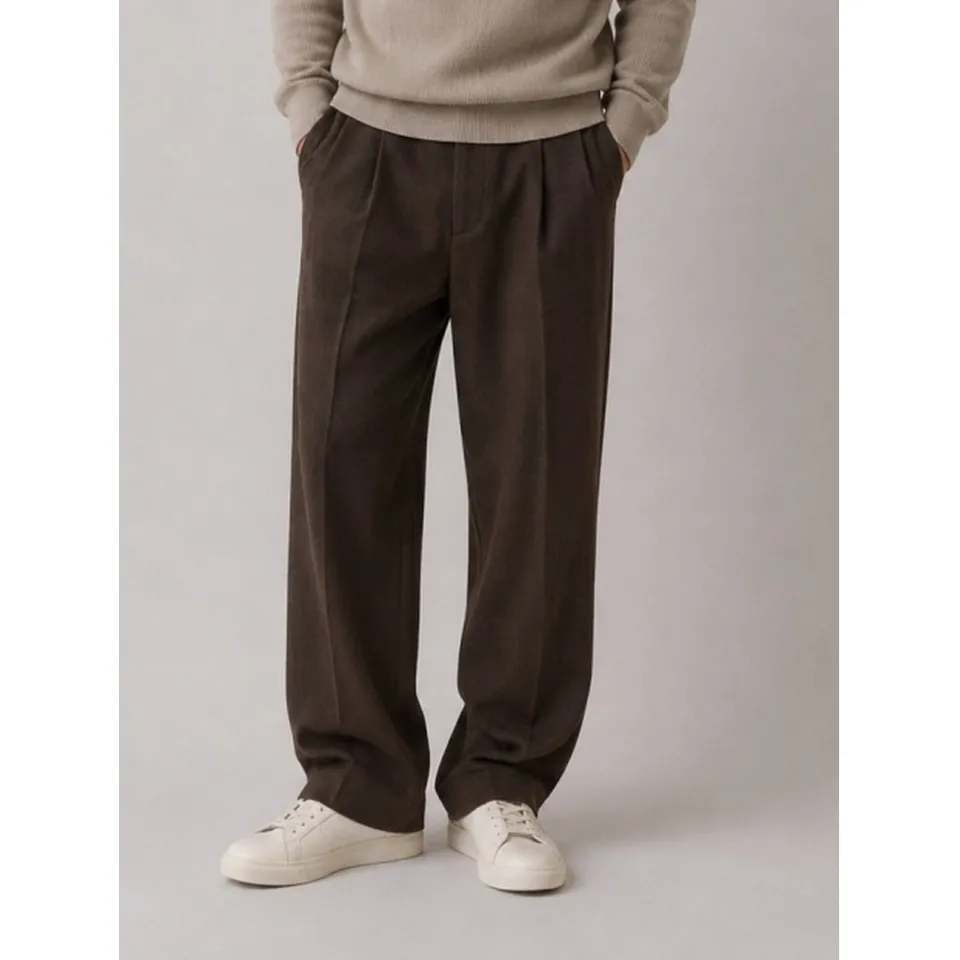 clean-cut-copenhagen-florence-stretch-hose-dunkelbraun-herren image 1