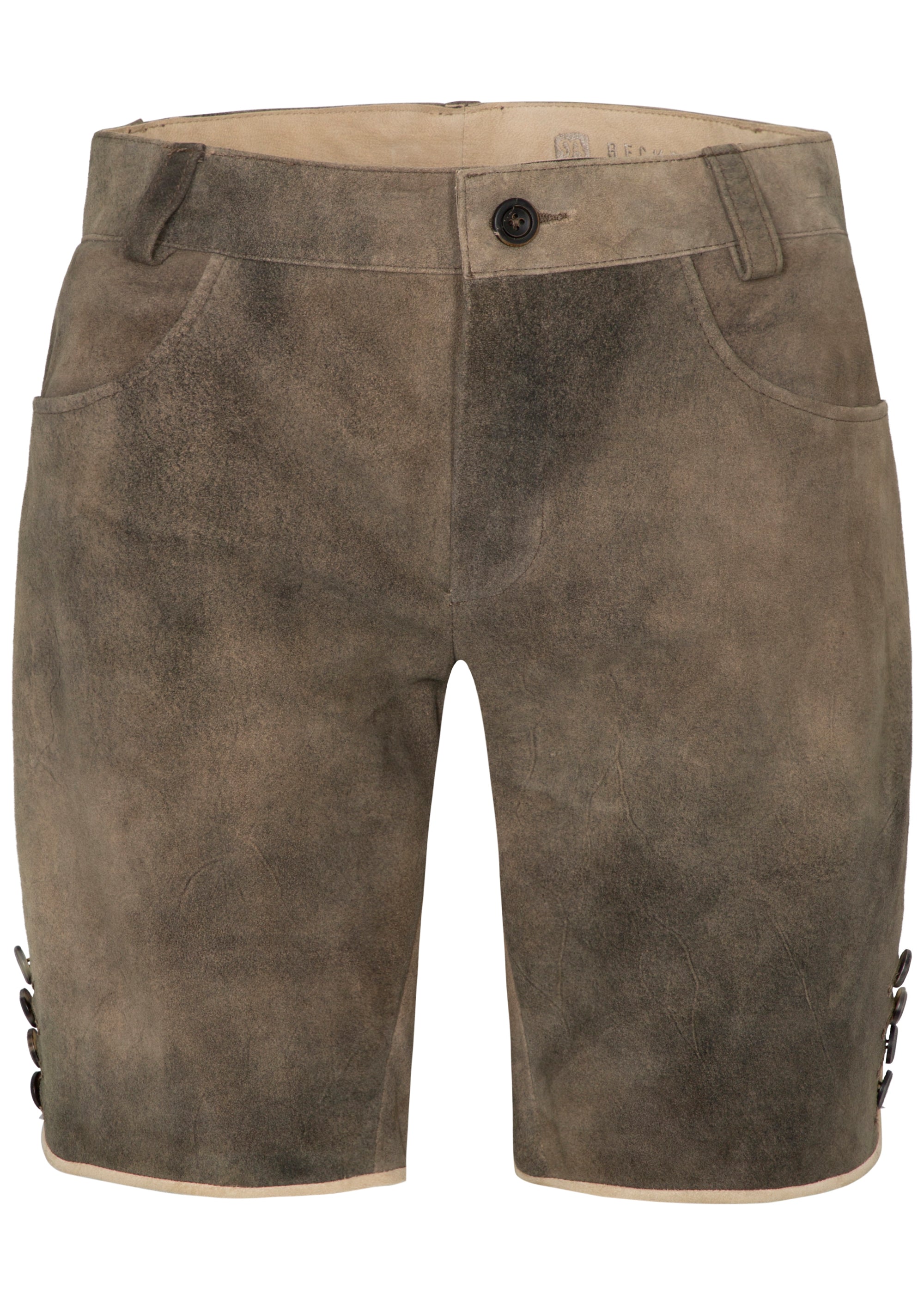 beckert-damen-lederhosen-cathryn-lederhose-smoke-kurz image 4