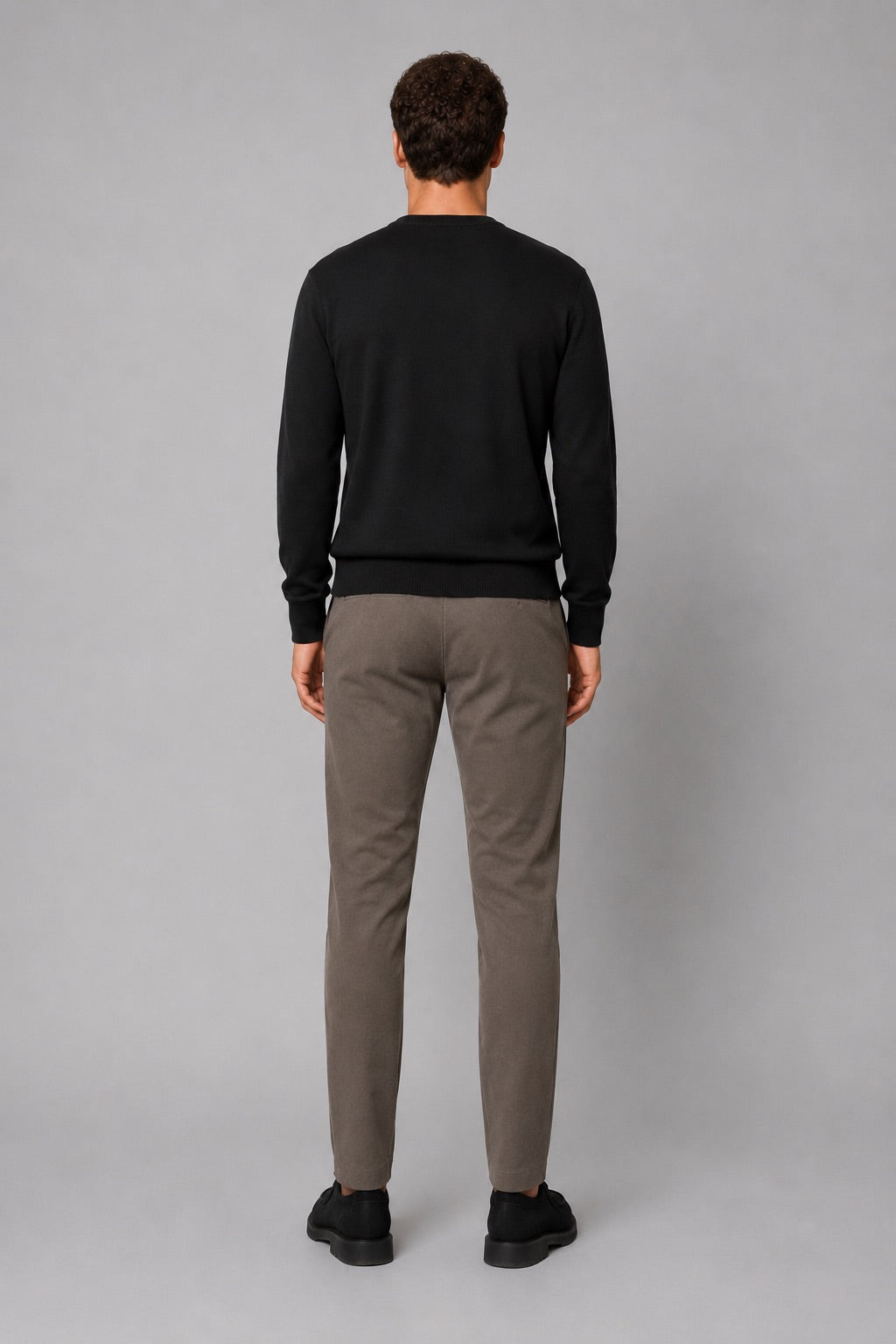 clean-cut-copenhagen-merino-crewneck-strickpullover-schwarz-merinowolle image 4