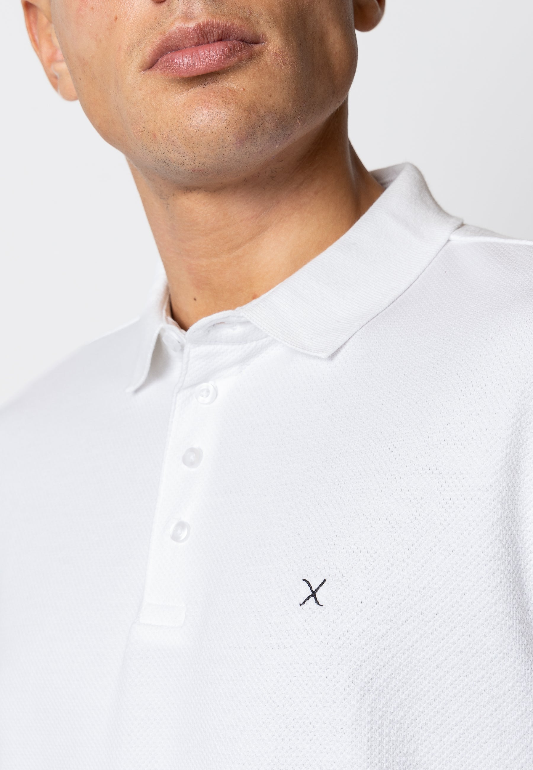 clean-cut-copenhagen-silkeborg-polo-wei-baumwolle-stretch image 3
