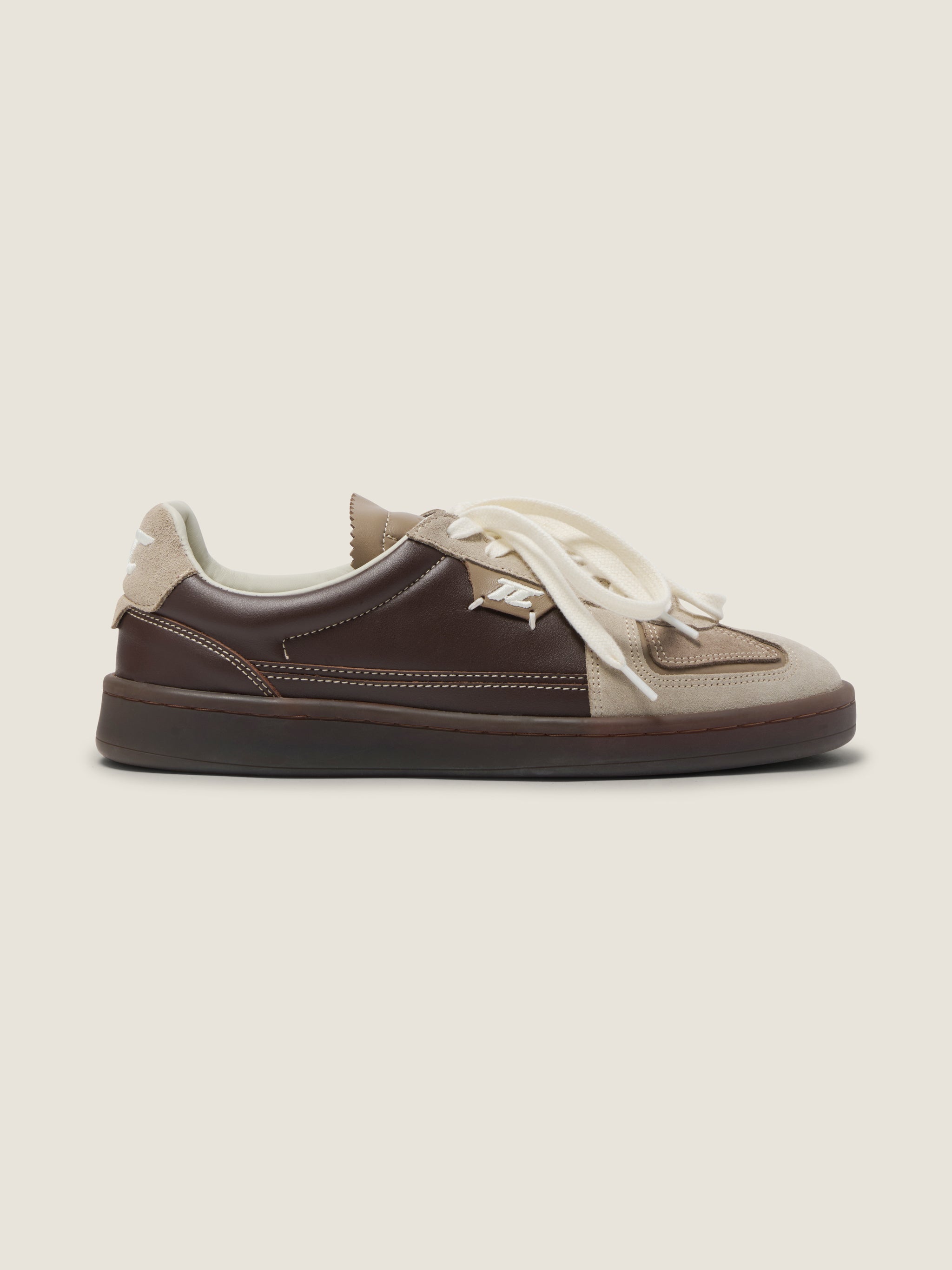thesing-big-bang-earth-sneaker-braun-leder image 1