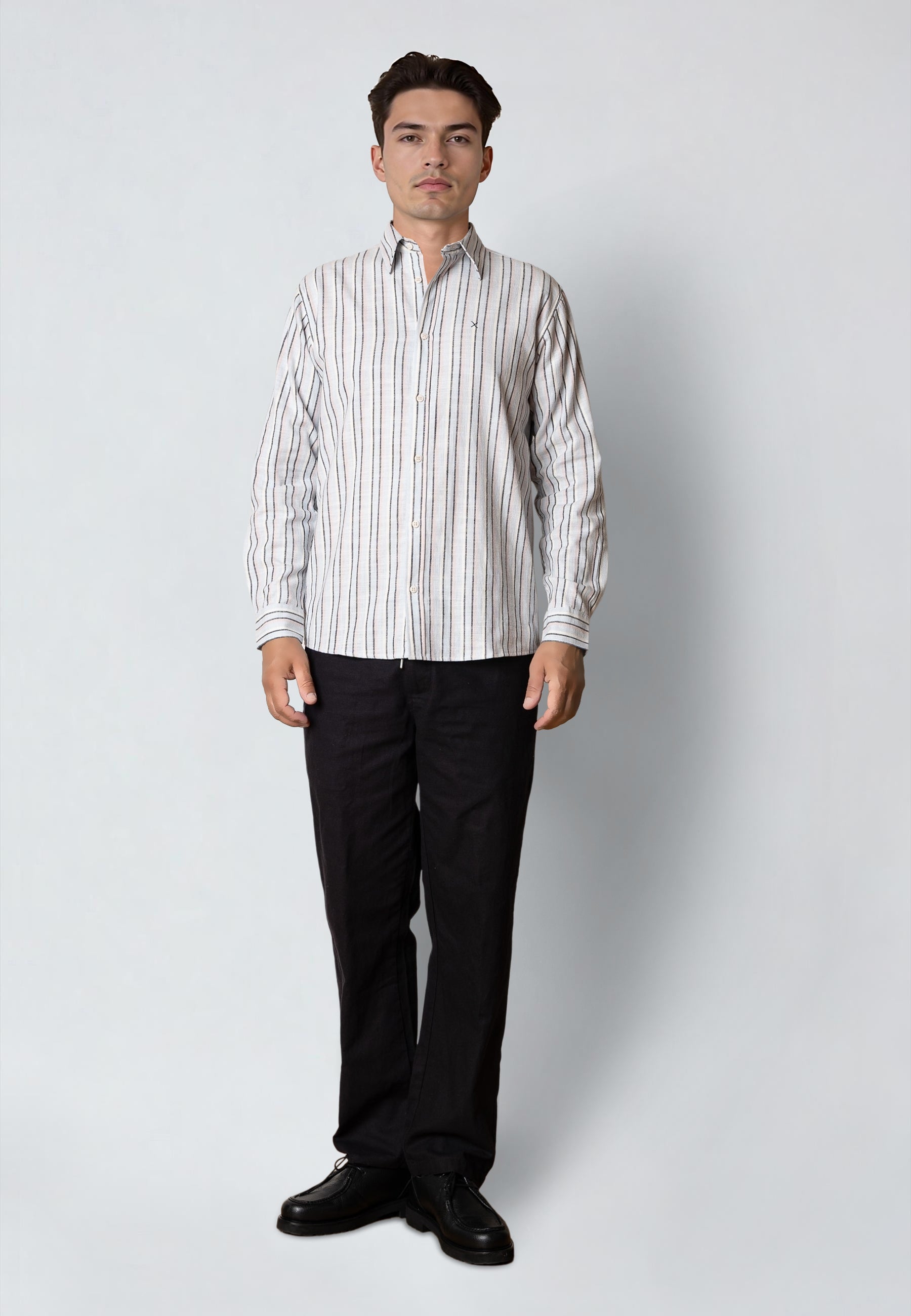 clean-cut-copenhagen-barcelona-leinenhose-schwarz-baumwollmix image 2