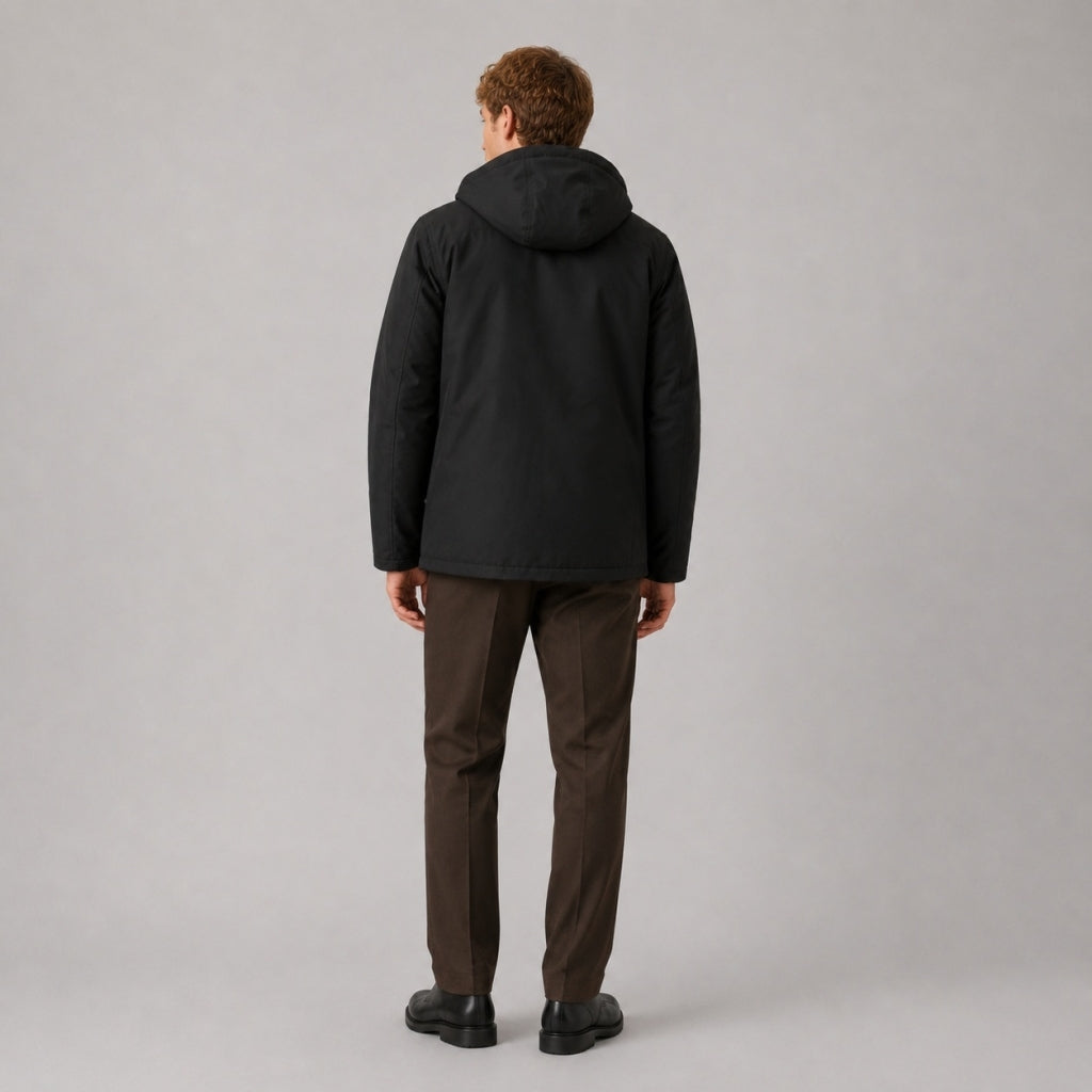 clean-cut-copenhagen-johan-parka-herren-schwarz-wasserdicht image 4