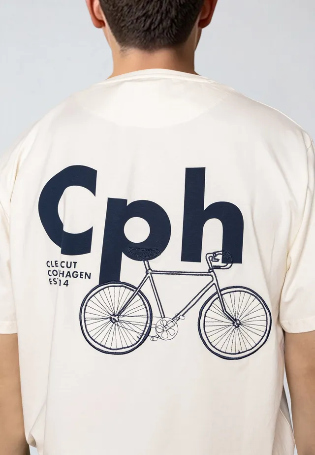 clean-cut-copenhagen-cph-bike-organic-t-shirt-ecru-bio image 1