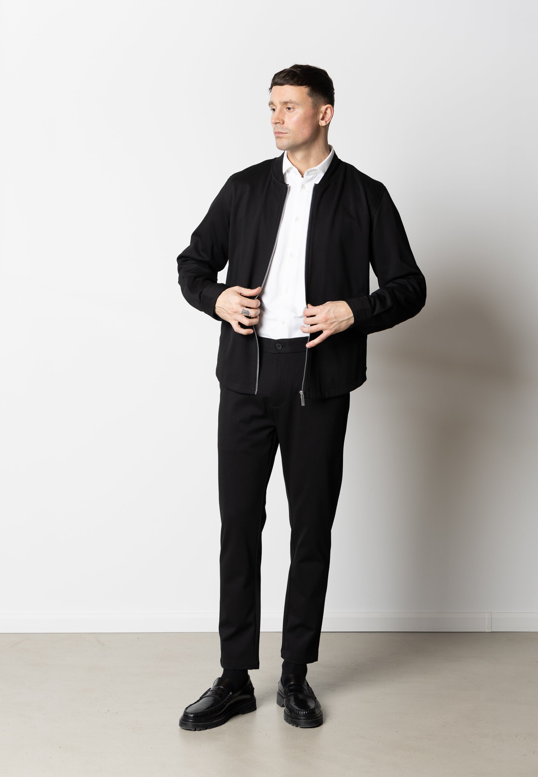 clean-cut-copenhagen-milano-brendon-jersey-hose-schwarz-stretch image 2