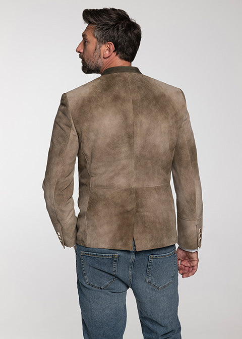 beckert-chester-lederjacke-schotter-ziegenvelours image 3