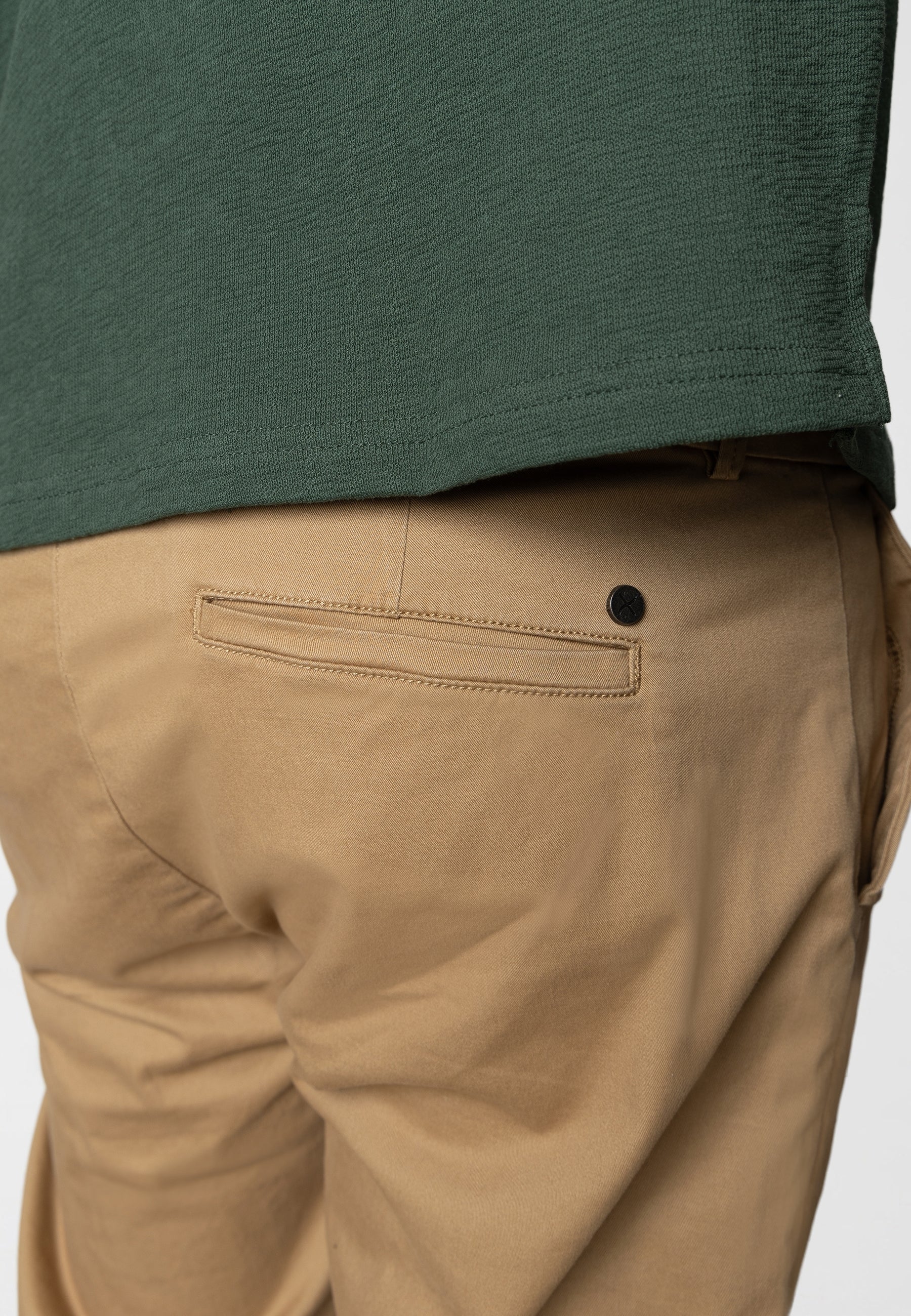 clean-cut-copenhagen-regular-twill-chino-khaki-stretch image 4