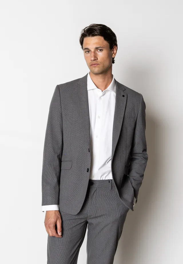 clean-cut-copenhagen-conrad-xo-blazer-herren-grey-check image 1