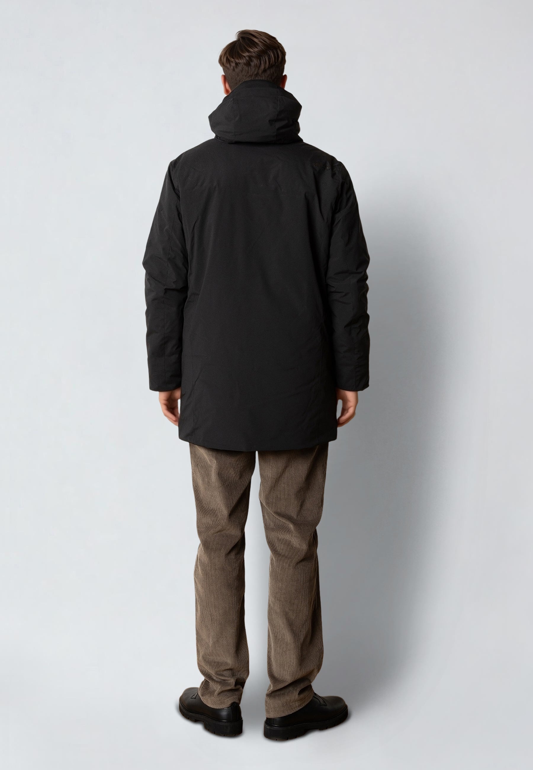 clean-cut-copenhagen-rasmus-parka-herren-schwarz-wattiert image 6